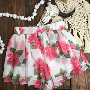 Mustard Seed |‎ Floral Flowy Shorts